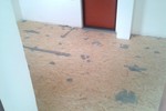 Rekonstrukce podlahy v šatně
