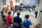 Společná zkouška Junior Bandu a Big Bandu Kowary (PL)