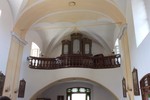 Varhany v kostele sv. Lukáše, na které hrával A.Dvořák