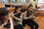 Zkouška orchestru v THS Baunatal