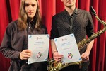 Absolventský koncert Antonína Kyriána a Petra Pochopa